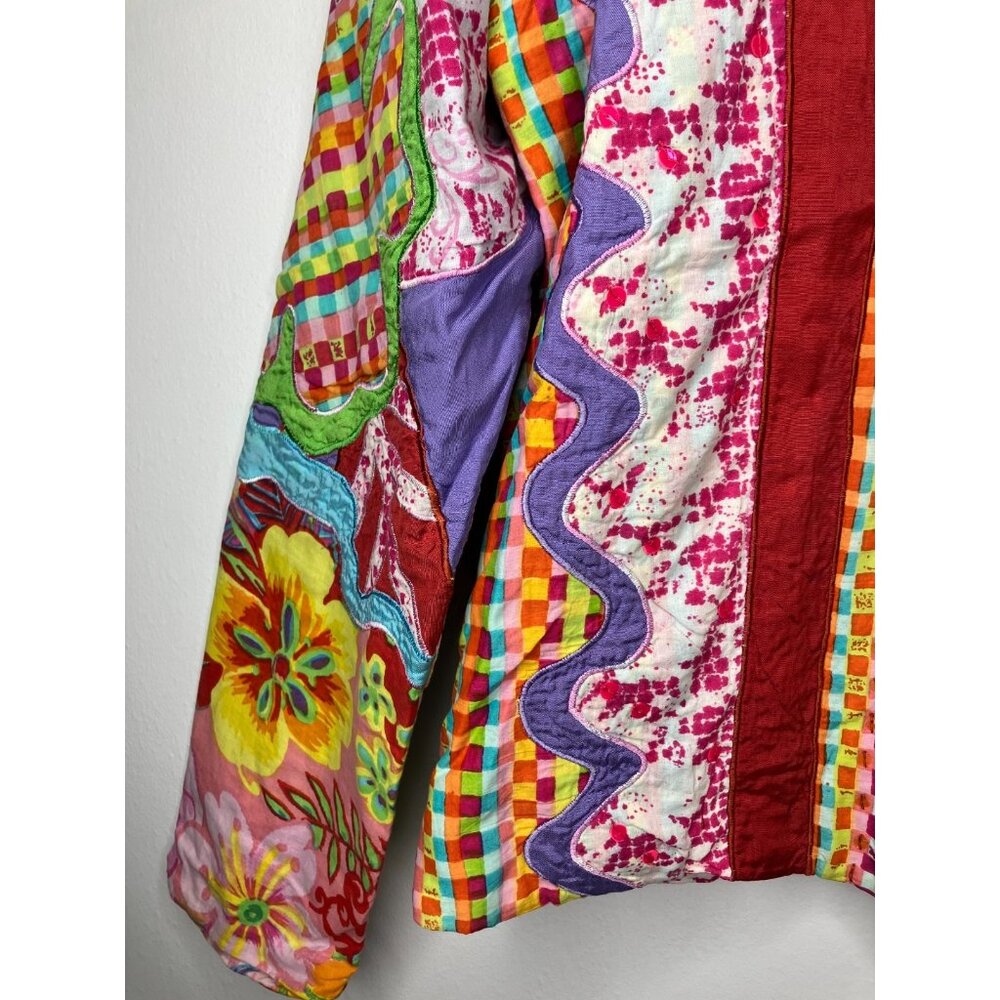 Madison Studio Women's Large Patchwork Applique L… - image 6